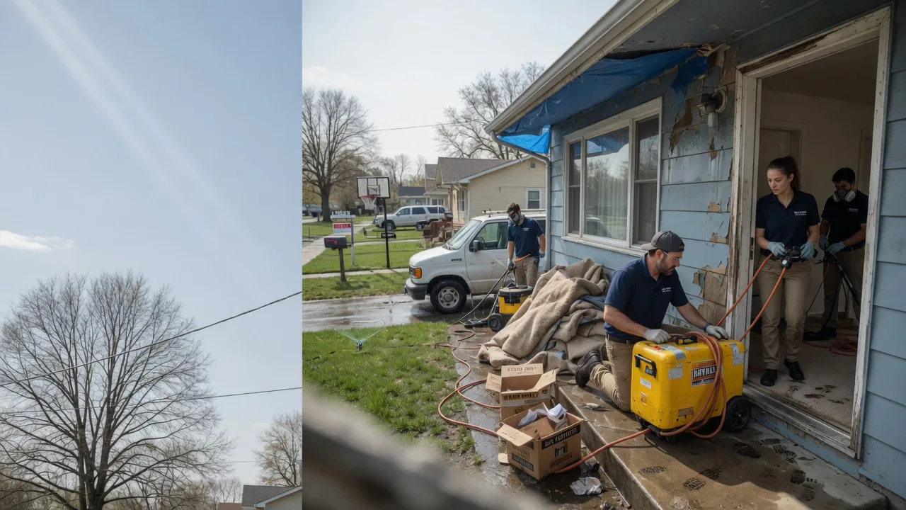 Basement Flood Cleanup in Stafford, OH near me